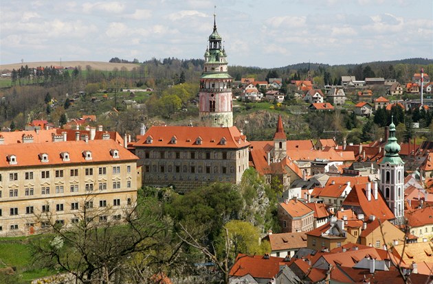 Zámecká v v eském Krumlov. 