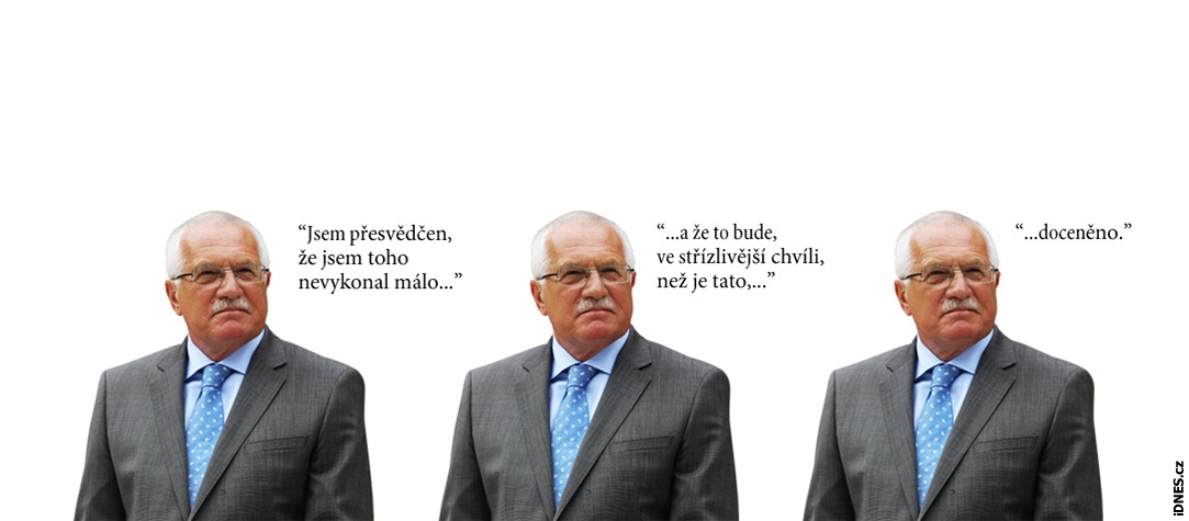 70 perel Václava Klause