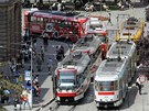 Stávka odbor v Brn: Tramvaje hodinu nejezdily