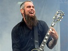 Sonisphere 2011 - Kytarista Björn Gelotte ze védské kapely In Flames