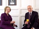 Uitelka a ák - Margaret Thatcherová a Václav Klaus 