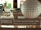 Trofej pro vítze golfového turnaje MF DNES