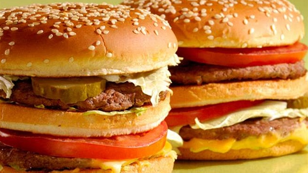 Hamburger. Ilustraní foto.