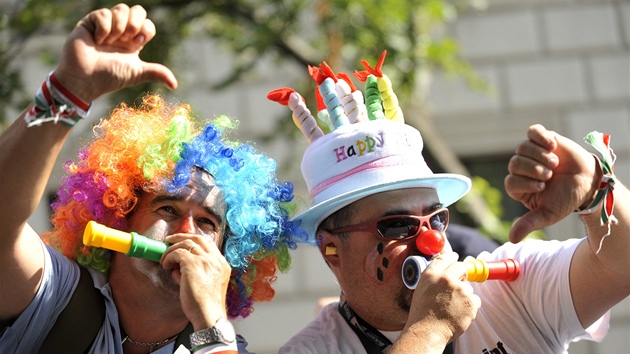 Odbory stávkovaly proti vlád i v centru maarské Budapeti (16.6.2011)
