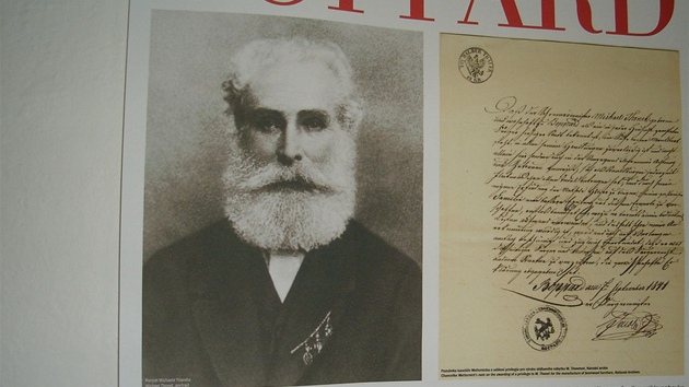 Michael Thonet zalo�il továrnu na ohýbaný nábytek v Byst�ici pod Hostýnem ve...