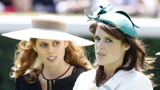 Princezny Beatrice a Eugenie v Ascotu