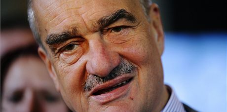 Ministr zahranií Karel Schwarzenberg.