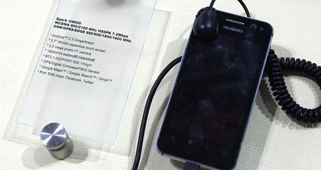 Huawei Spark U8600 z veletrhu CommunicAsia
