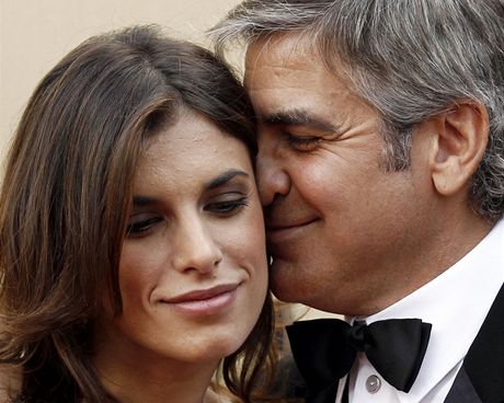 George Clooney a Elisabetta Canalisov 
