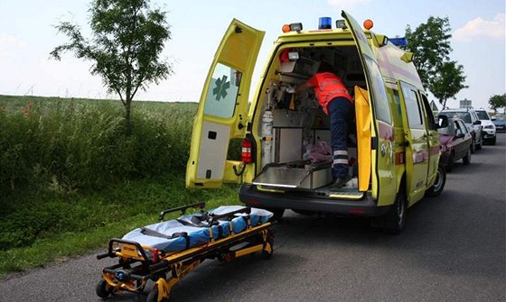 Auto srazilo pouze trnáctiletou kolaku, protoe la blíe ke stedu silnice. Ilustraní foto