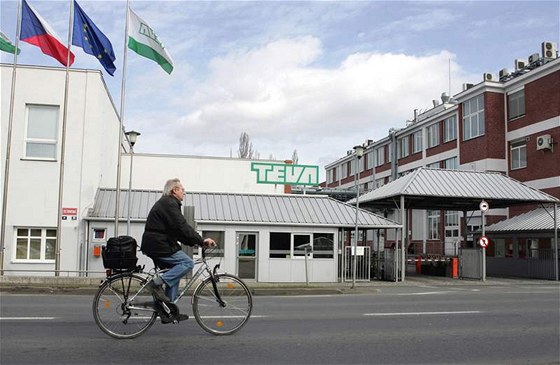 Farmaceutická firma Teva v Opav-Komárov.