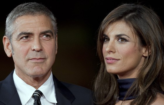 George Clooney a bývalá pítelkyn Elisabetta Canalisová 