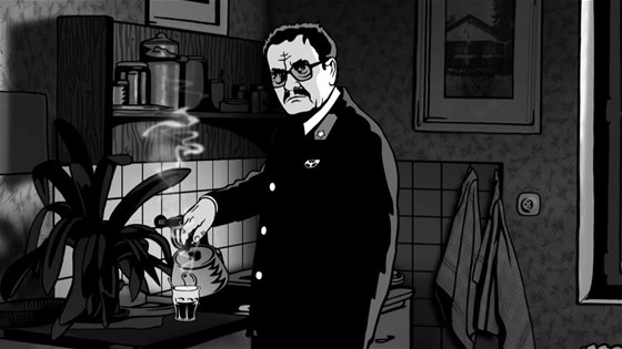 Film Alois Nebel je vytvořen pomocí technologie rotoskopie, která kombinuje hraný a kreslený film. Scény natočené v reálu s herci se po jednotlivých filmových okénkách překreslují a animují.