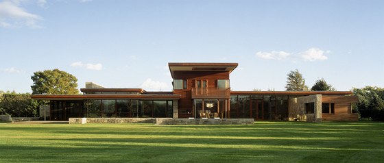Komplex kamenných dom získal ocenní od americké Obce architekt.