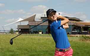 eská golfistka Klára Spilková