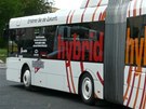 Hybridní autobus Solaris.