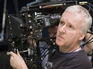 Režisér James Cameron při natáčení sci-fi Avatar