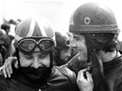 Franti�ek ��astný a Giacomo Agostini