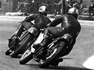 Kohoutovické "Monte Carlo". Ital G. Agostinim na stroji MV - Agusta a Angli�an...