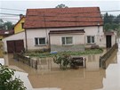 Staven Ludmily Pavlikov v Jesenku nad Odrou den po povodni (24. 6. 2009)