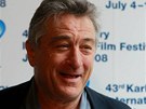 43. MFFKV  Robert De Niro pózuje ped tiskovou konferencí  Mezinárodní...