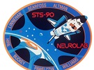 Logo mise raketoplánu Columia STS-90 Neurolab.