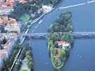 Střelecký ostrov v Praze na Vltavě