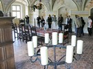 Dvoanská svtnice na zámku Kratochvíle.