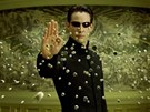 Z filmu Matrix Reloaded - Keanu Reeves jako Neo