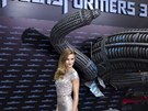 Rosie Huntington-Whiteley na premiée filmu Transformers 3 v Berlín