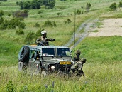 Čeští vojáci se připravují na misi v Afghánském Lógaru. 