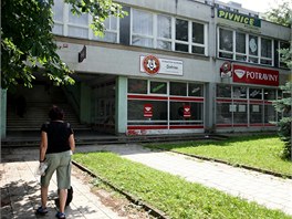 Budova ve Zlíně-Podhoří, který chce Synot opravit a mimo jiné v něm otevřít i