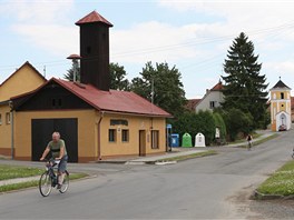 Centrum Skaliky na Perovsku. Ta se stala vesnic roku 2011 Olomouckho kraje