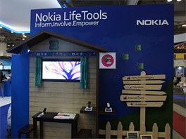 Aplikace Nokia LifeTools na veletrhu CommunicAsia v Singapuru