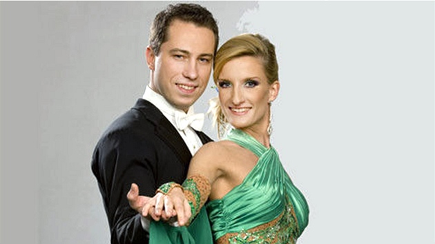 Peter Modrovsk a Adela Banov v tanen souti Lets Dance 