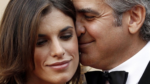 George Clooney a Elisabetta Canalisov 