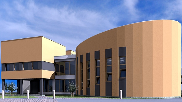 Nové Jazykové a komunikaní centrum vznikne jako pístavba stávajícího objektu