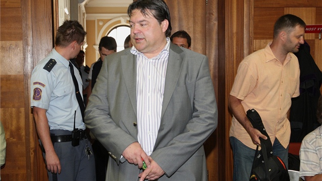 Karel Kapr u olomouckého okresního soudu.