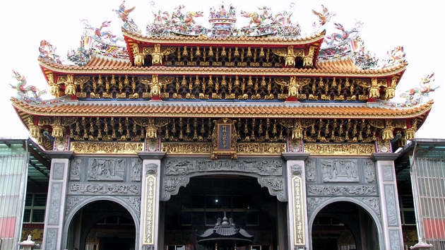 Lungshan, nejznámější chrám na Tchaj-wanu