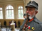 Pi otevení muzea v Ústí nad Labem byli pítomni napíklad vojáci v dobových