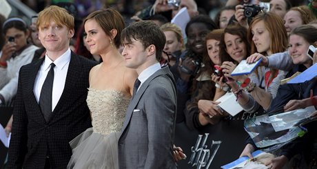 Premira filmu Harry Potter a Relikvie smrti - st 2: Daniel Radcliffe, Emma...