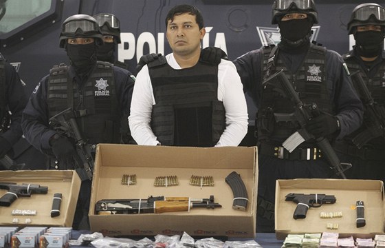 Mexická policie zatkla Jesúse Enriqueho Rejóna Aguilara, pedpokládaného mue