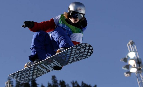 Na ZOH v Soi se bude o medaile závodit ve slopestylu, na nm je snowboardistka árka Panochová (na snímku) vicemistryní svta.