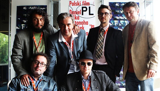 MFFKV 2011 - Jan Buda (dole vpravo) coby reisér snímku Polski film pedstavil...