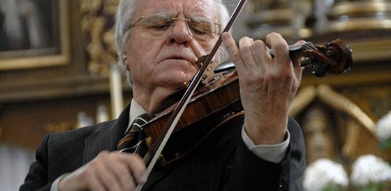 Houslový virtuóz Josef Suk pi vystoupení na festivalu Praské Jaro v roce 2007
