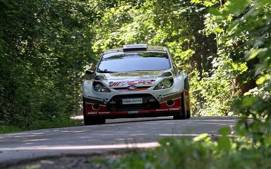 Martin Prokop obsadil v Rally Bohemia 2010 tetí místo.