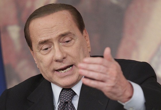 Italský premiér Silvio Berlusconi