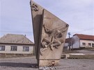 Komunistický památník na 2. ervenec 1951, kdy byli v babické kole zasteleni