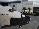 Kennedyho vesmírné stedisko - maketa raketoplánu Explorer.