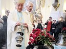 Opat Strahovského klátera Michael Josef Pojezdný posvtil nové zvony